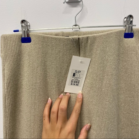 ✨NEW✨ 3-PIECE MATCHING SET, BEIGE, COZY, WIDE LEG PANT - Picture 12 of 14